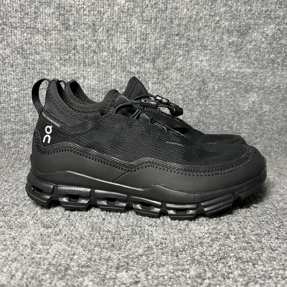 On Cloudaway Shoes Womens Size 5.5 Black Slip On Speed Laces Running CloudTec